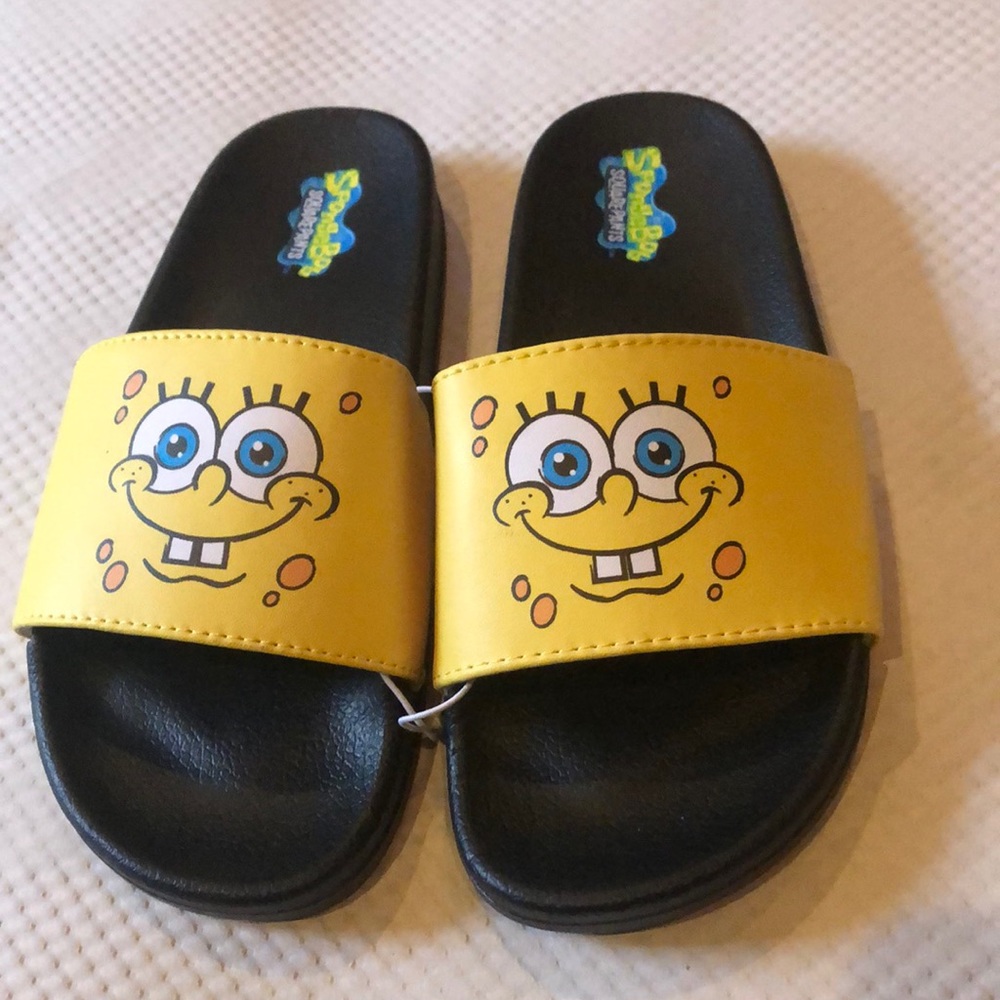 Sandals boys/girls new size 2-3M SpongeBob SquarePants slip on